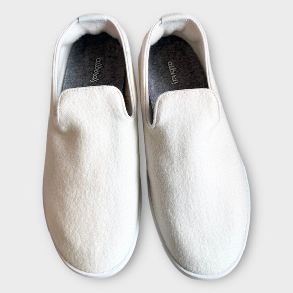 Allbirds Women's Natural White Wool Lounger Slip-On Sneakers Sz 10 - Picture 5 of 10